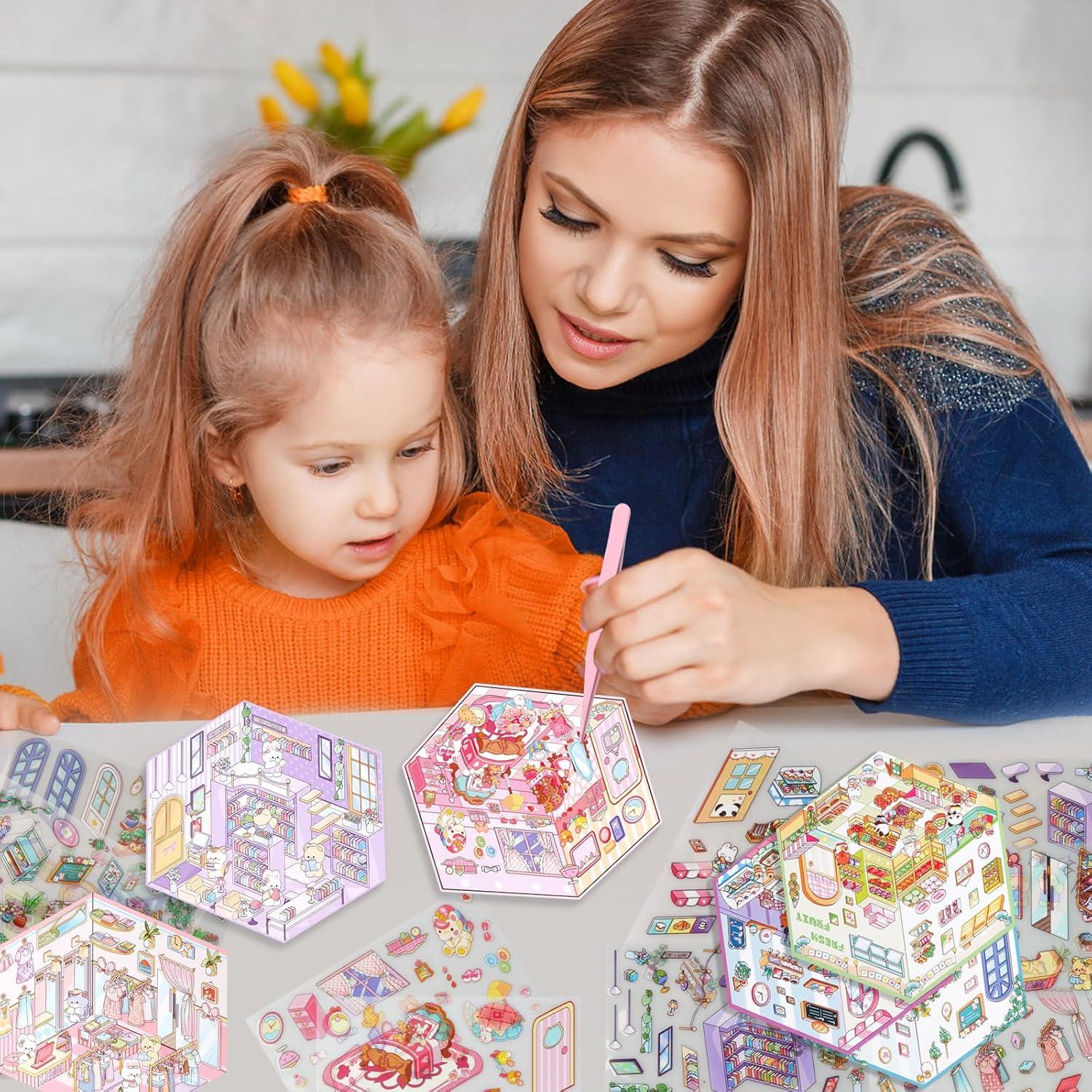 Set de 6 Stickers 3D Loghohu para Alivio de Estrés