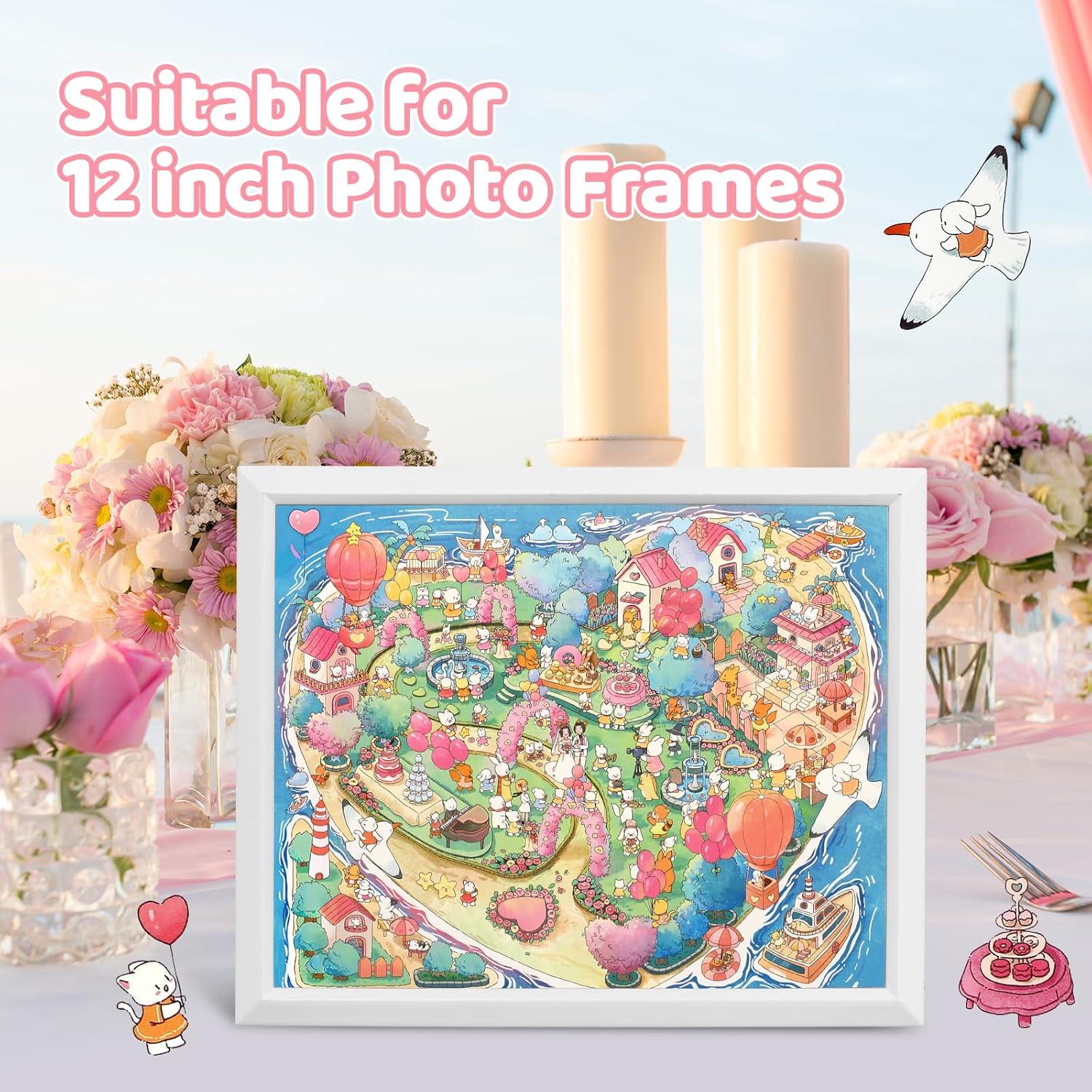 Pegatinas 3D DIY Lesmore para Crear Casa Romántica 35.88x25.4cm