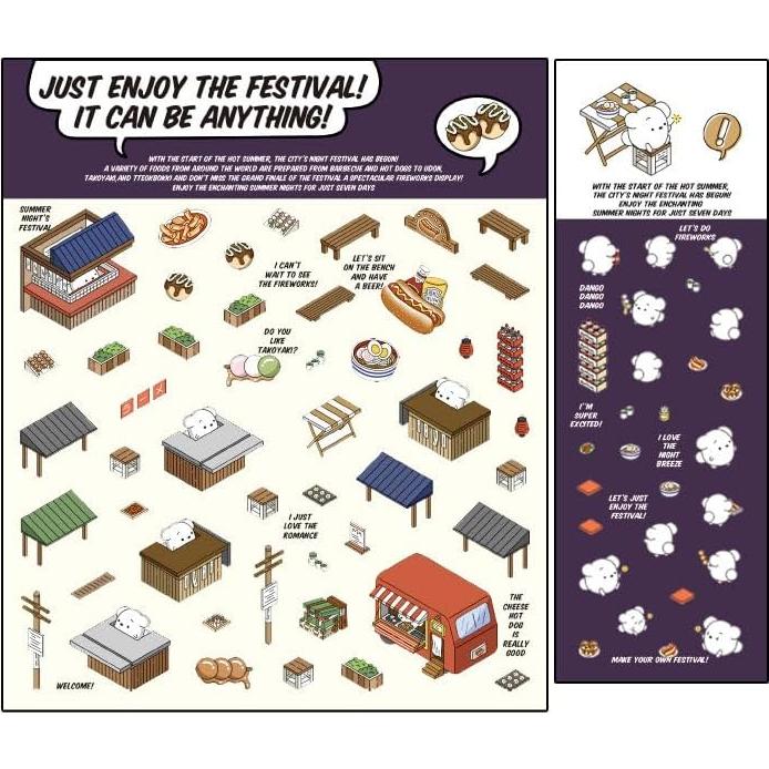 7 Juegos de Pegatinas 3D UoYYelly para Alivio del Estrés