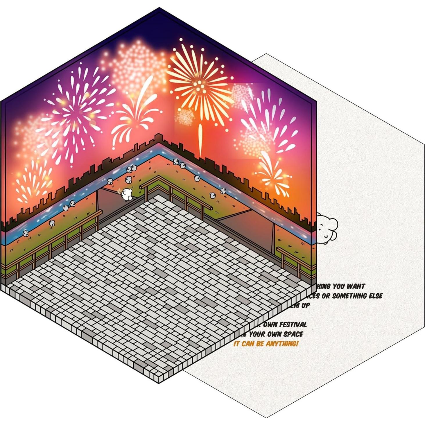 7 Juegos de Pegatinas 3D UoYYelly para Alivio del Estrés