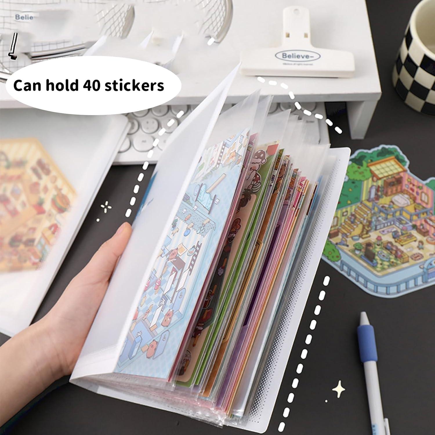 Álbum de Almacenamiento de Pegatinas A4 BROVITI 20 Páginas