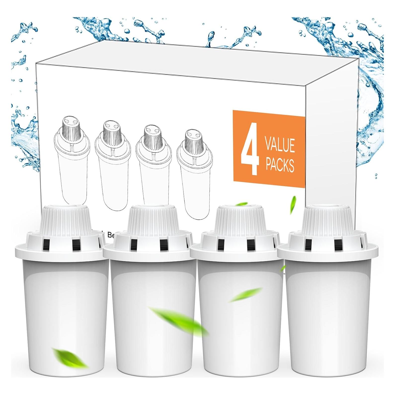 Filtros de Reemplazo PETNF para Fuente de Agua 4 Paquetes