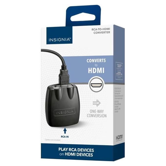 Convertidor RCA a HDMI Insignia 1080P para TV y Consolas