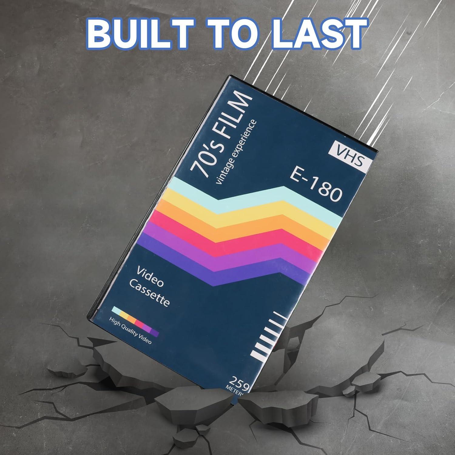 Caja Protectora de Cintas VHS BOATISLE 15 Unidades Negra