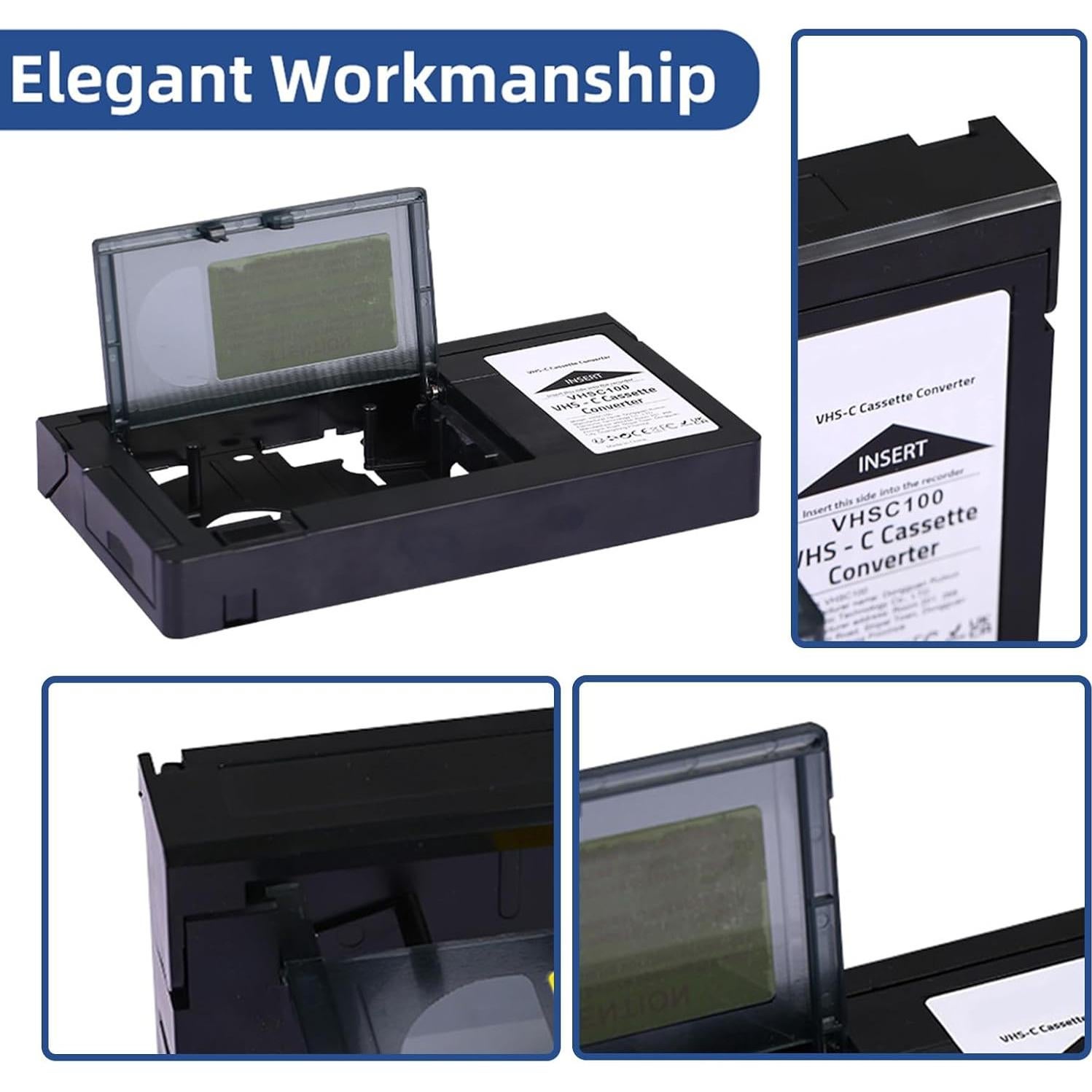 Adaptador de Casete VHS-C Genérico Motorizado para VCR