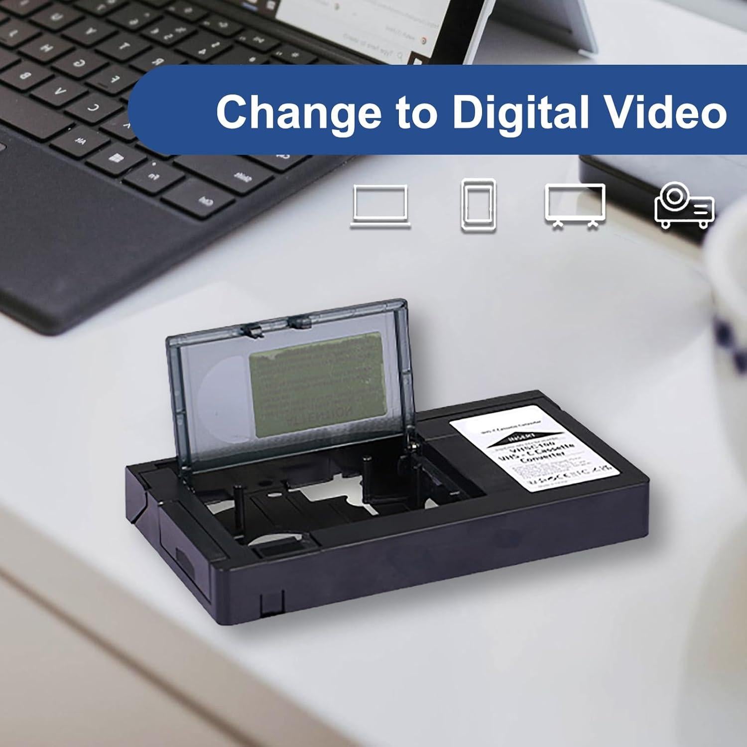 Adaptador de Casete VHS-C Genérico Motorizado para VCR