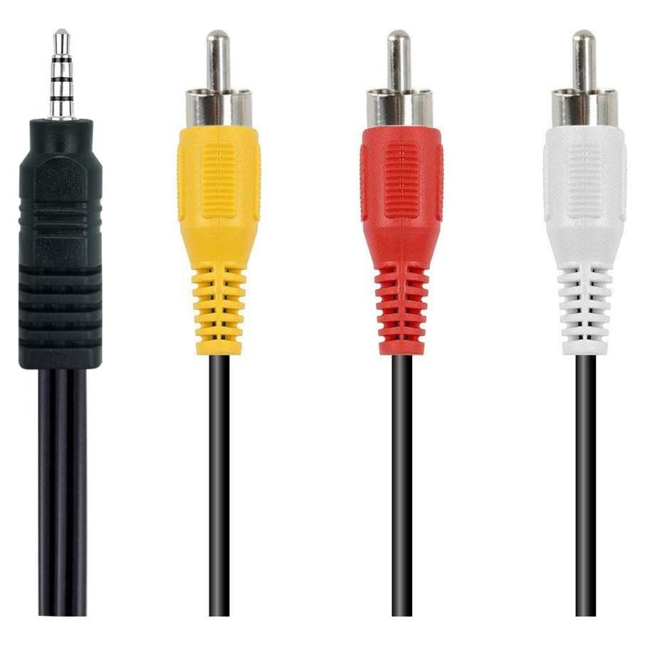 Cable AV 3.5mm a RCA AILTECK 1.52m para TV Sony