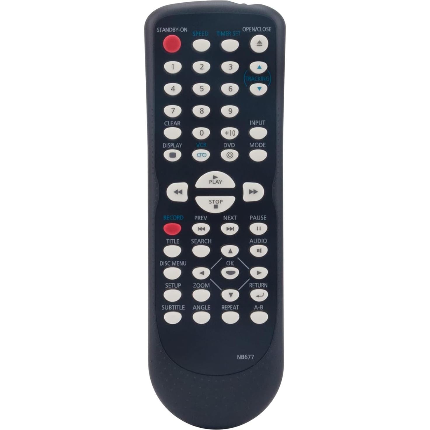 Control Remoto de Reemplazo NB677 NB677UD para DVD Magnavox