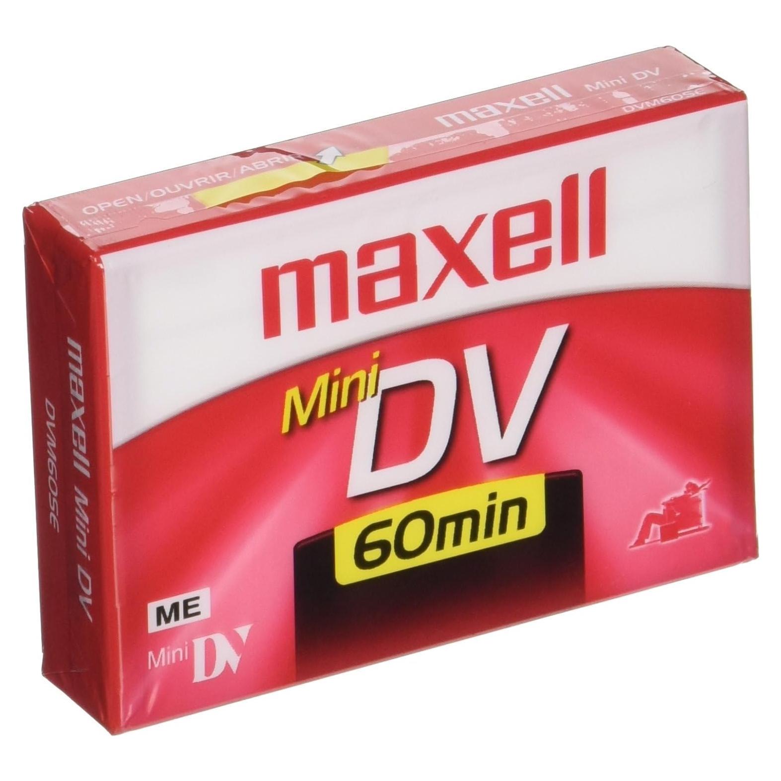 Mini DVD Cassette Maxell 298012 60 Min Grabación Digital