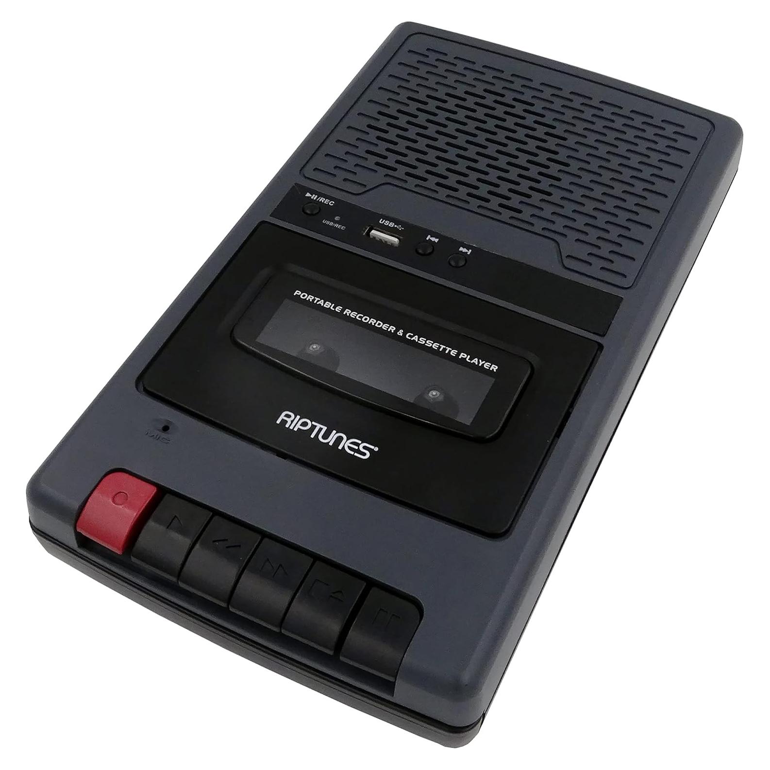 Grabadora de Cinta Riptunes RCS-220GY, Convertidor a MP3