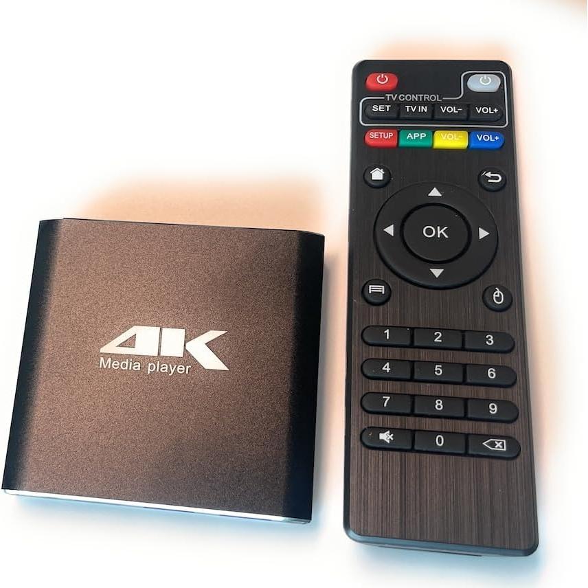 Reproductor de Medios ACEMAX 4K DMP HDMI USB MicroSD 8TB