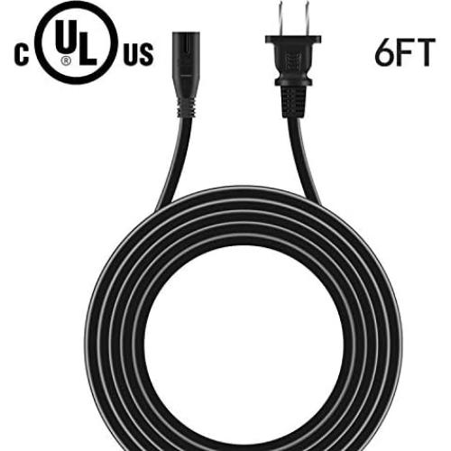 Cable de Alimentación AC 1.8m Omilik para Reproductores y Laptops