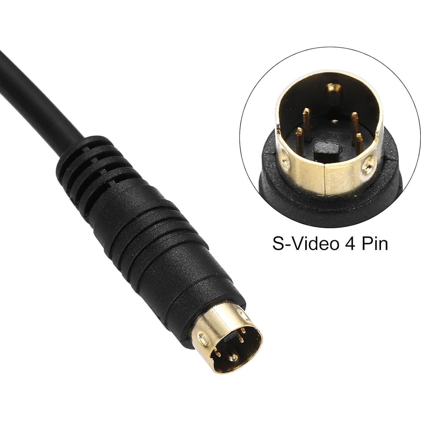 Cable S-Video MECCANIXITY 1.8m Macho a Macho 4 Pines