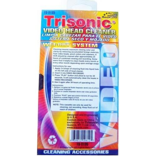 2 Cintas de Limpieza de Cabeza VCR ATB Húmedo/Seco 286g