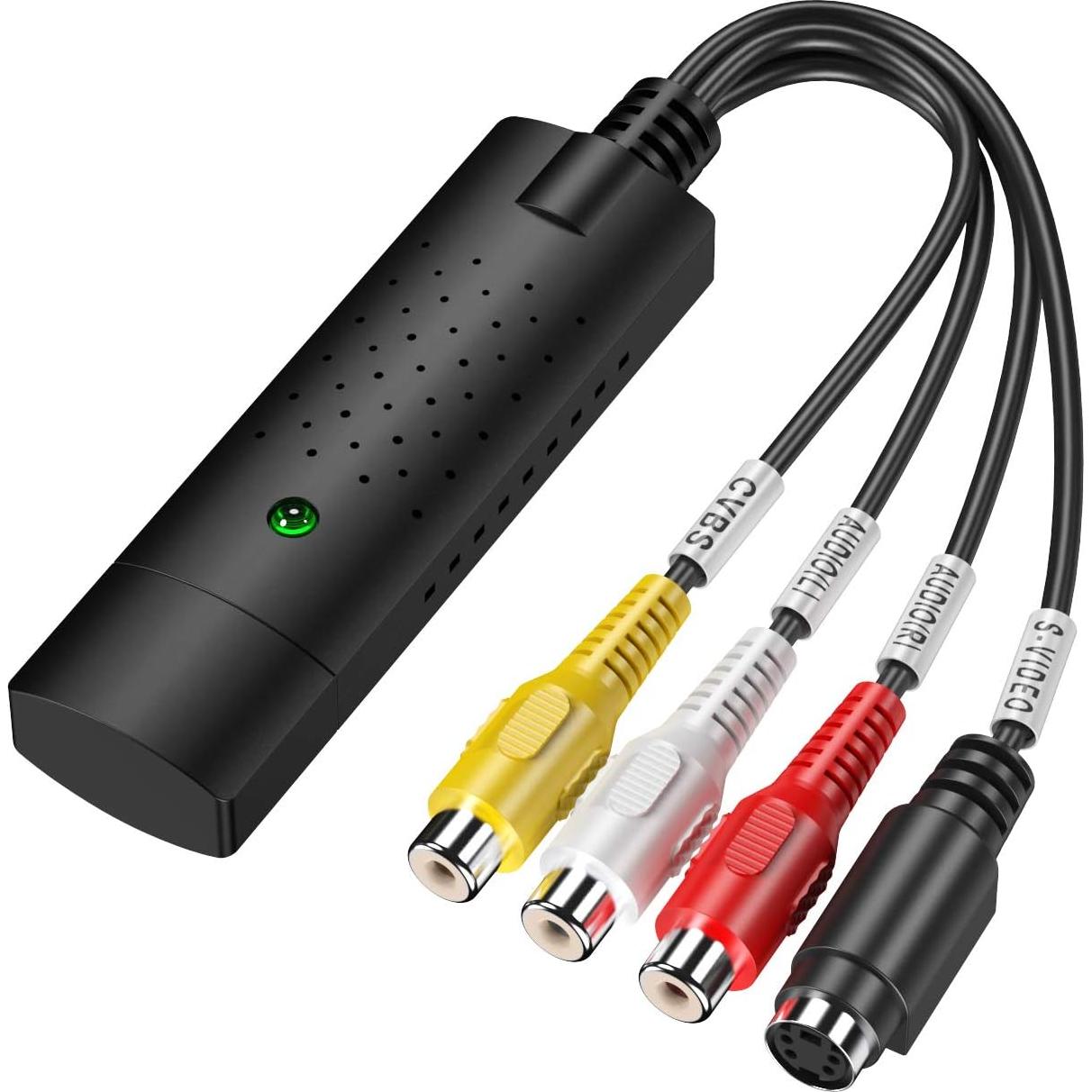 Tarjeta de Captura de Video USB Boboyes VAC-007 RCA a Digital