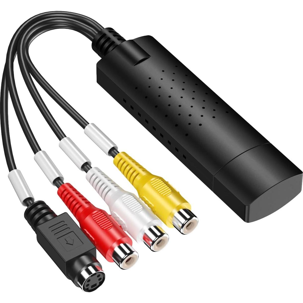 Tarjeta de Captura de Video USB Boboyes VAC-007 RCA a Digital