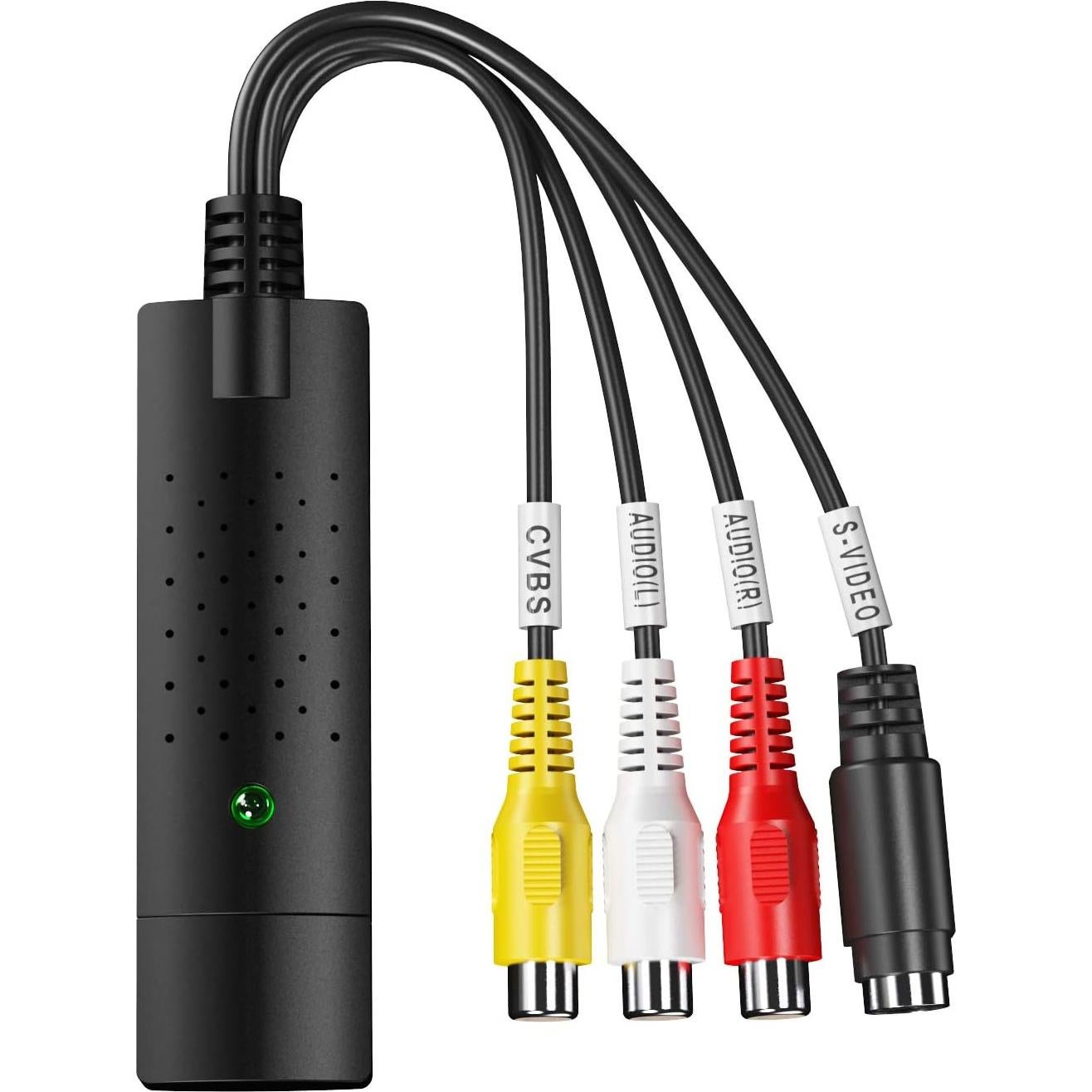 Tarjeta de Captura de Video USB Boboyes VAC-007 RCA a Digital