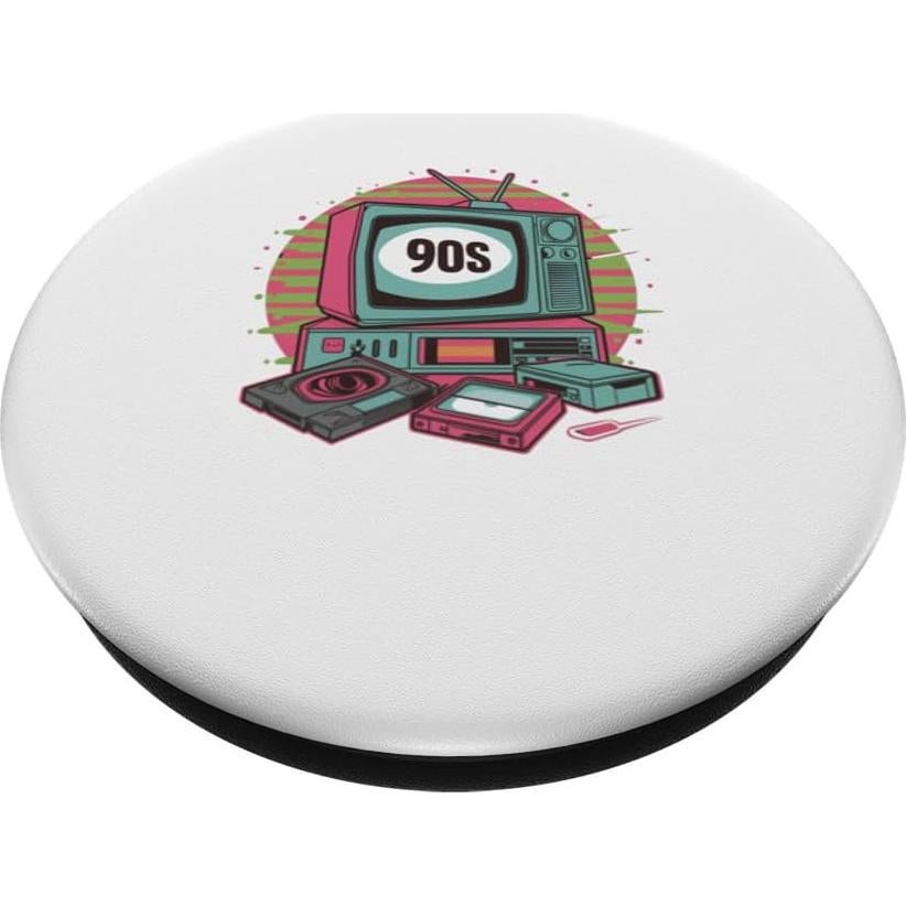 PopSockets Standard PopGrip Reproductor VHS Negro