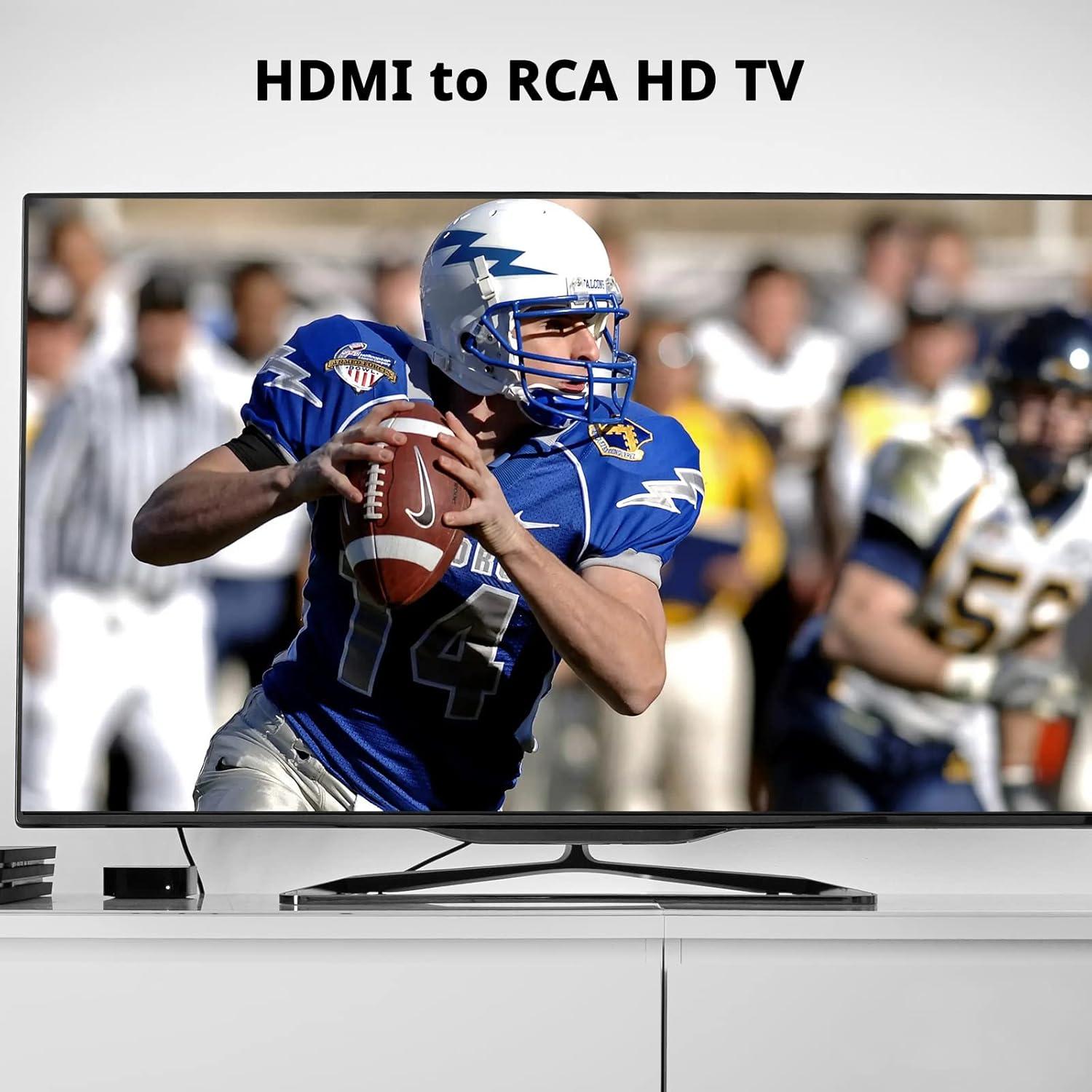 Cable HDMI a RCA 1.5m Aussen Macho a 3 RCA Video Audio