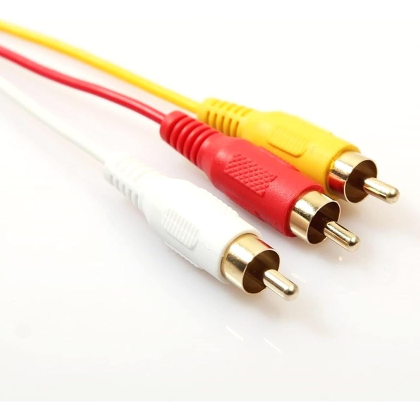 Cable HDMI a RCA 1.5m Aussen Macho a 3 RCA Video Audio