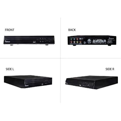 Reproductor de DVD Compacto Impecca DVHP-9109 USB Multi-Región