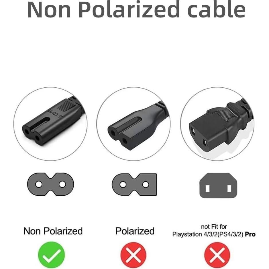 Cable de Alimentación AC CJP-Geek 1.5m UL para DVD Panasonic