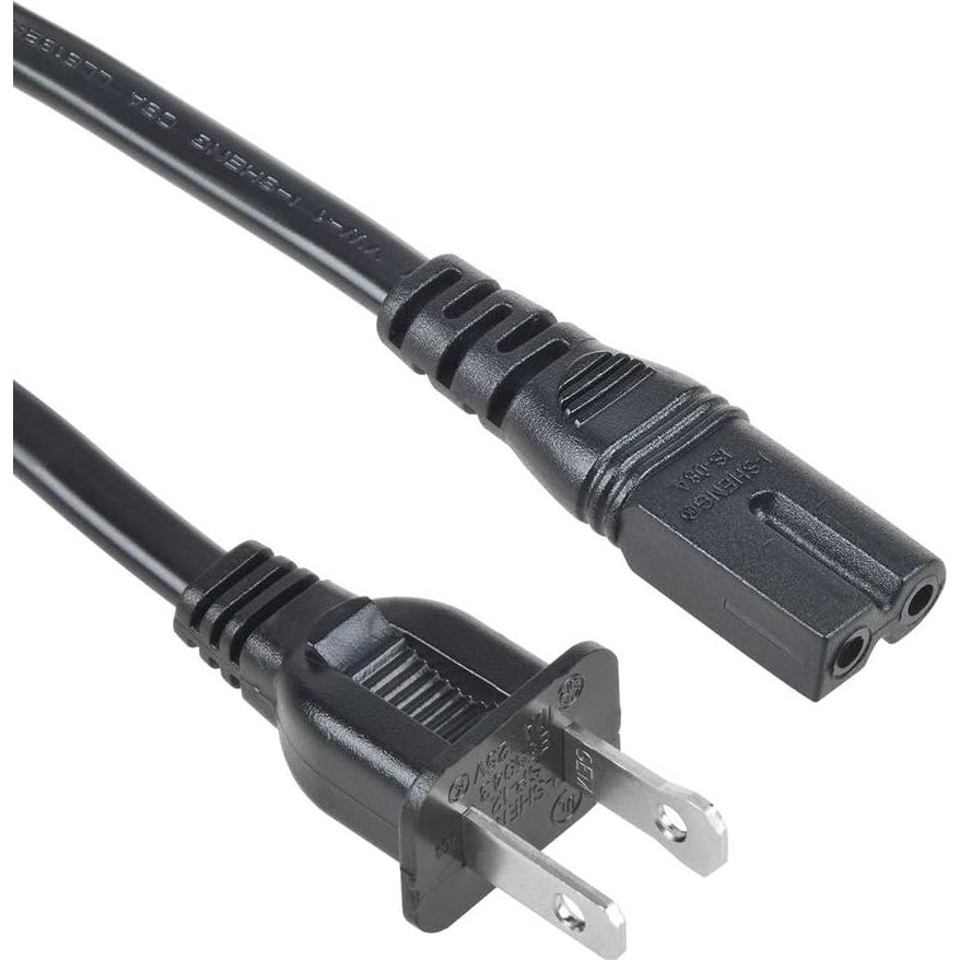 Cable de Alimentación AC 1.52m Jantoy para DVD VHS Panasonic