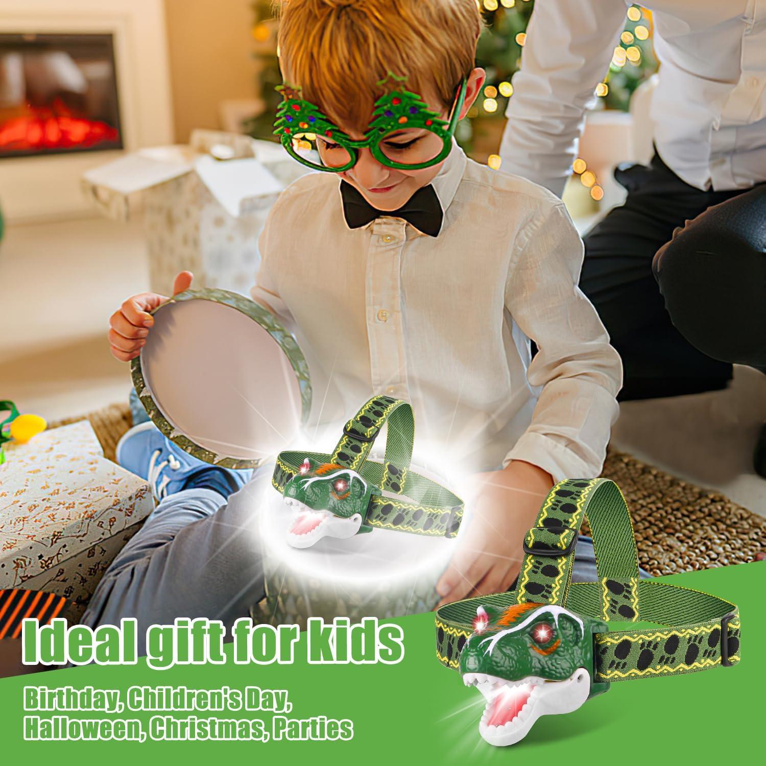 LINTERNA LED Dinosaurio T-Rex TIGTECGAME para Niños