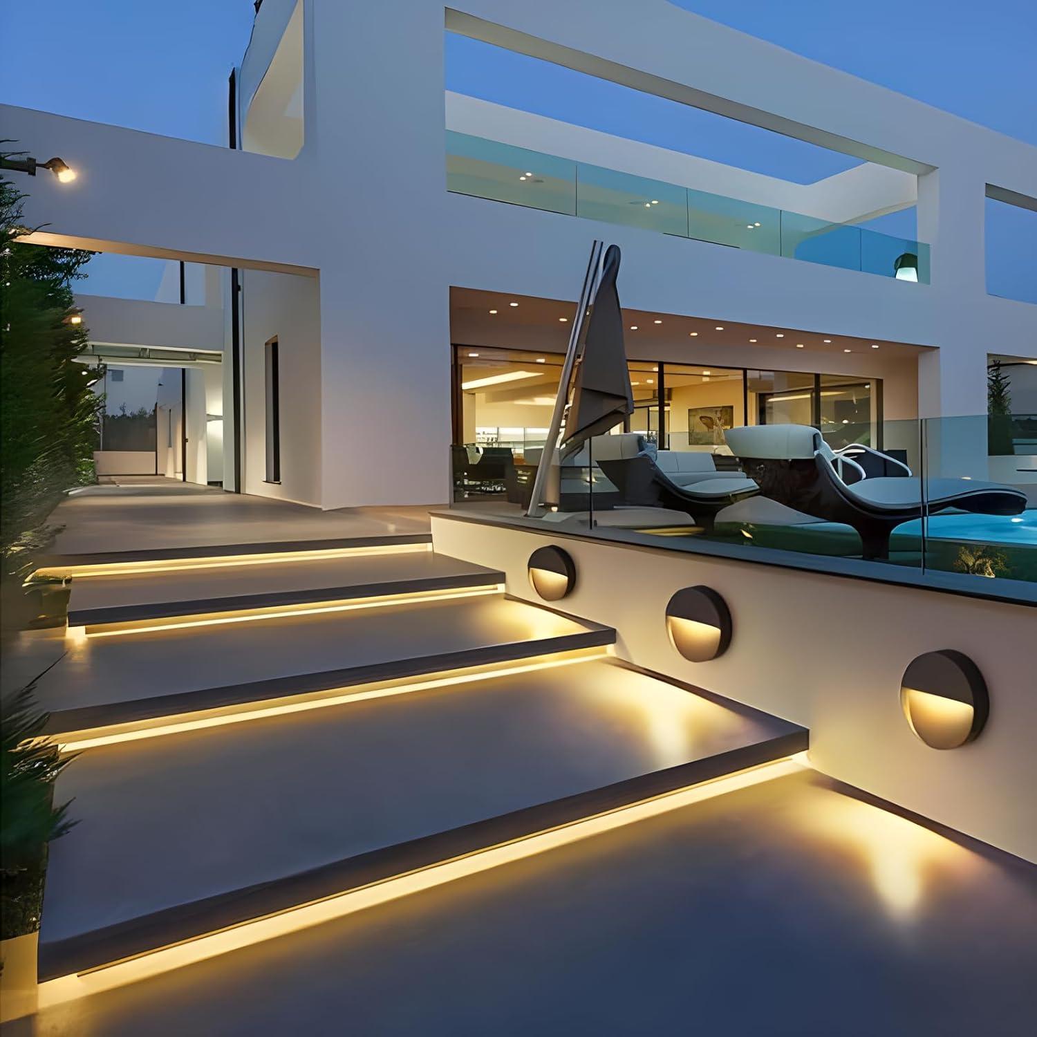 Tira de Luz LED Neón FORT 10M Blanca Cálida Impermeable 110V