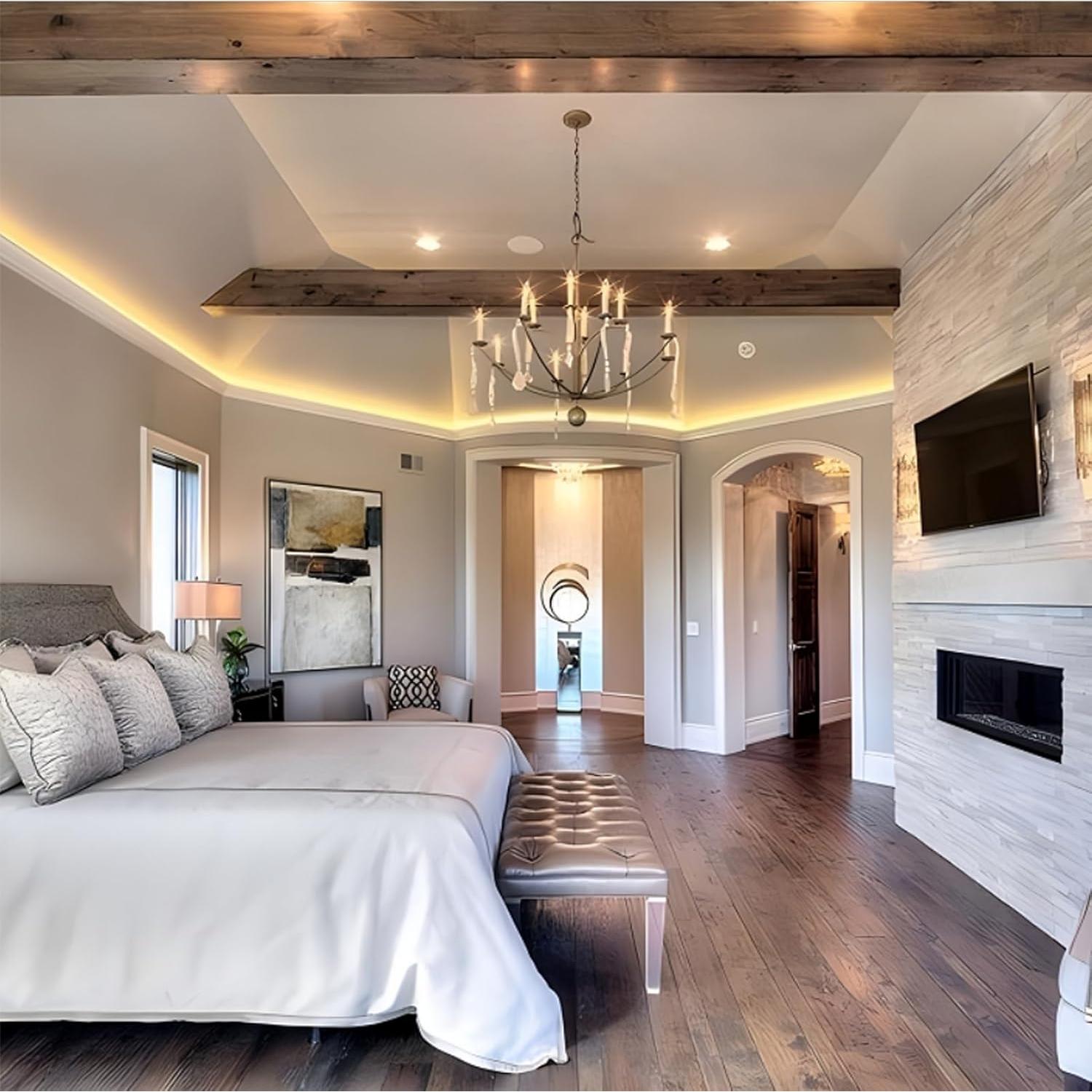 Tira de Luz LED Neón FORT 10M Blanca Cálida Impermeable 110V