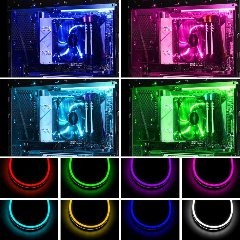 Tira LED RGB 50cm BTF-LIGHTING 12V 4PIN para PC