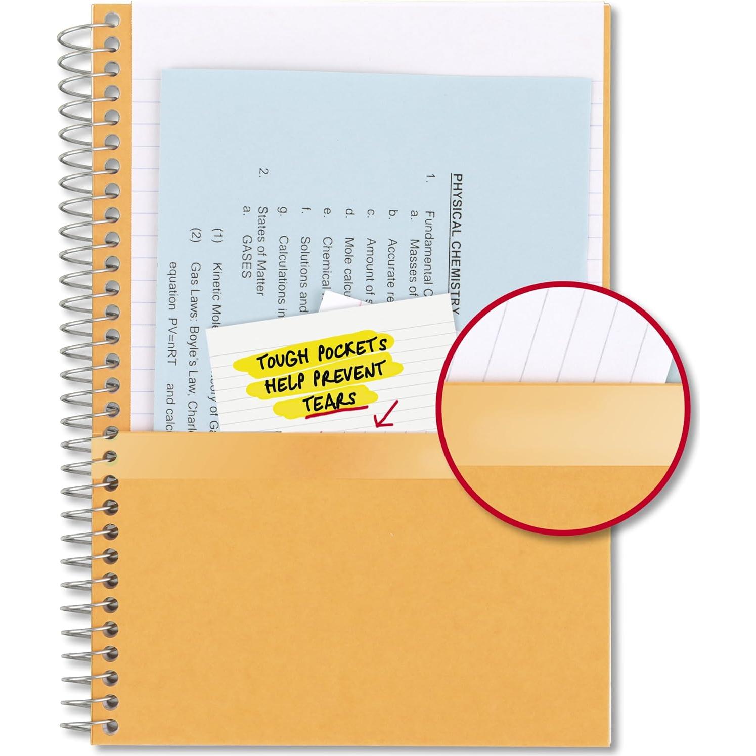 Cuaderno Espiral 2 Materias Five Star Púrpura 80 Hojas