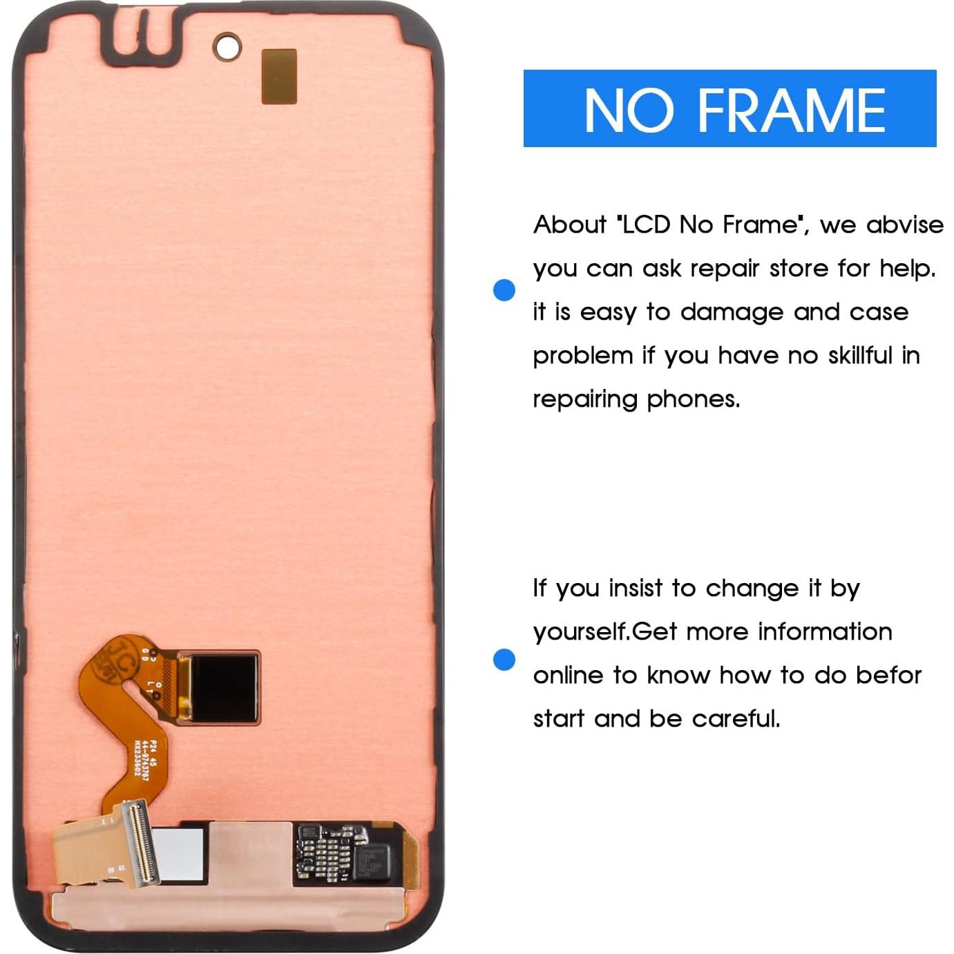 Reemplazo Pantalla LCD Original Google Pixel 9 5G Soporte Huella