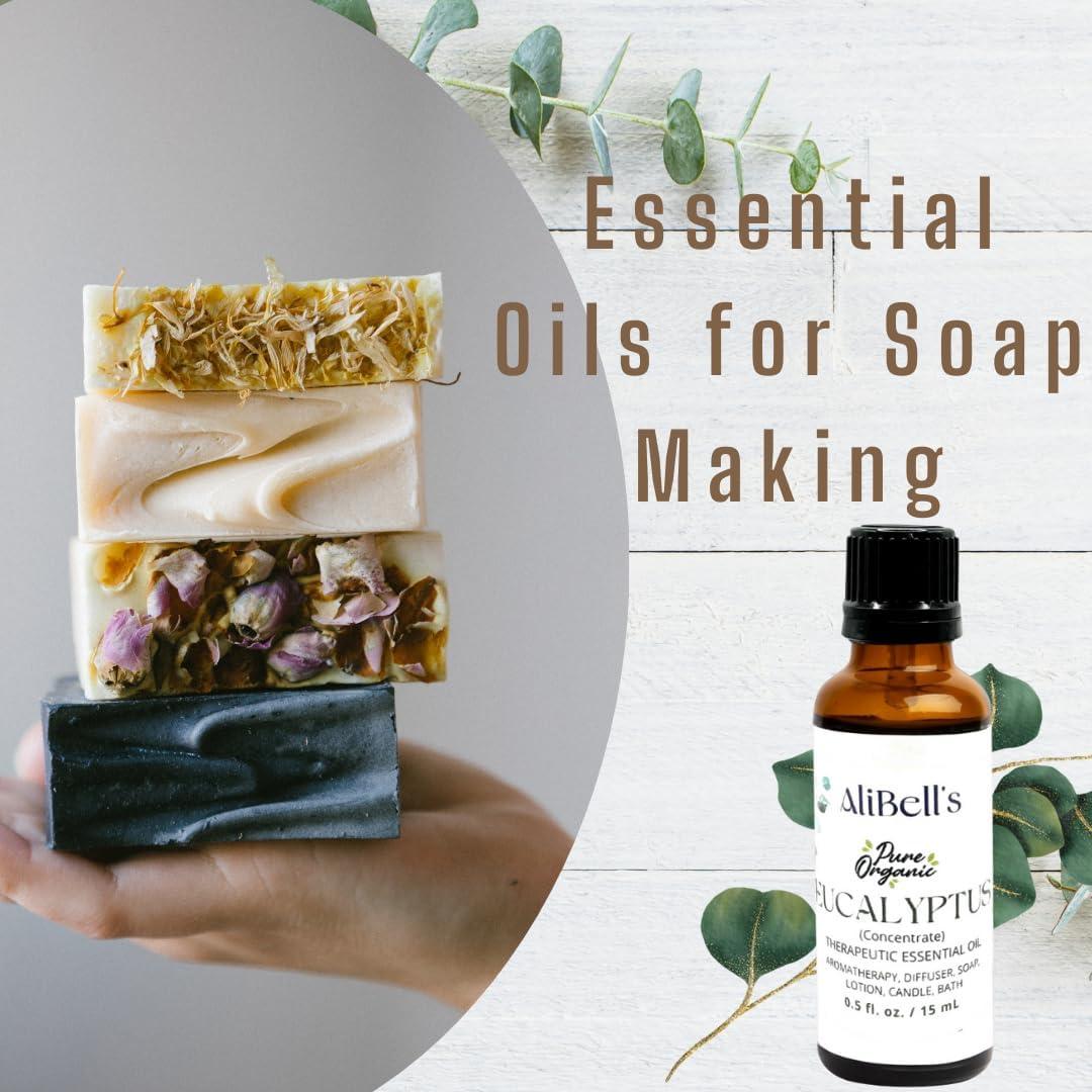 Aceite Esencial de Eucalipto AliBell 15 ml Orgánico para Difusor