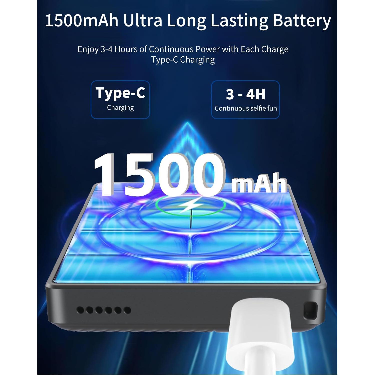 Monitor de Vlog Inalámbrico JXJXQU 1080P HD para iPhone