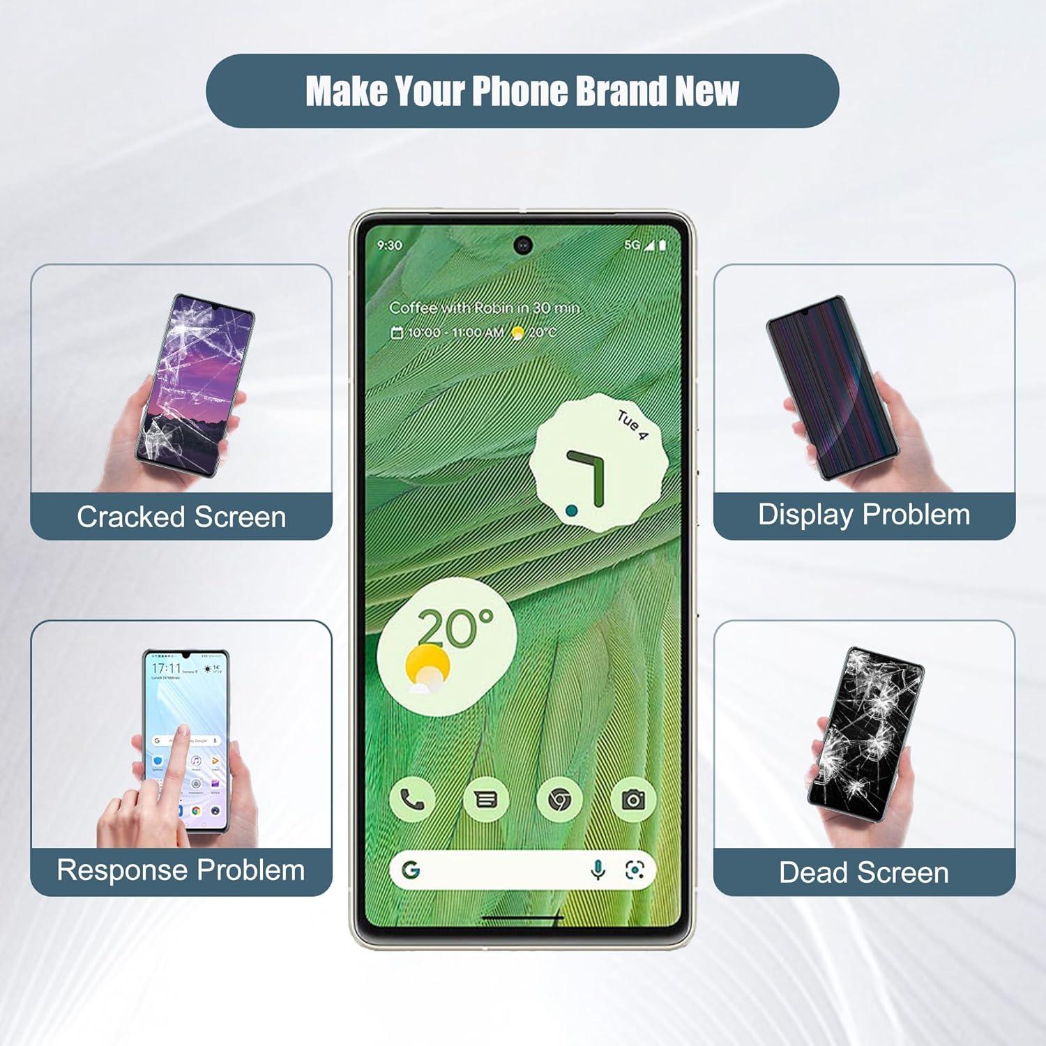 Pantalla LCD TFT Google Pixel 7 GVU6C GQML3 6.3" 16cm