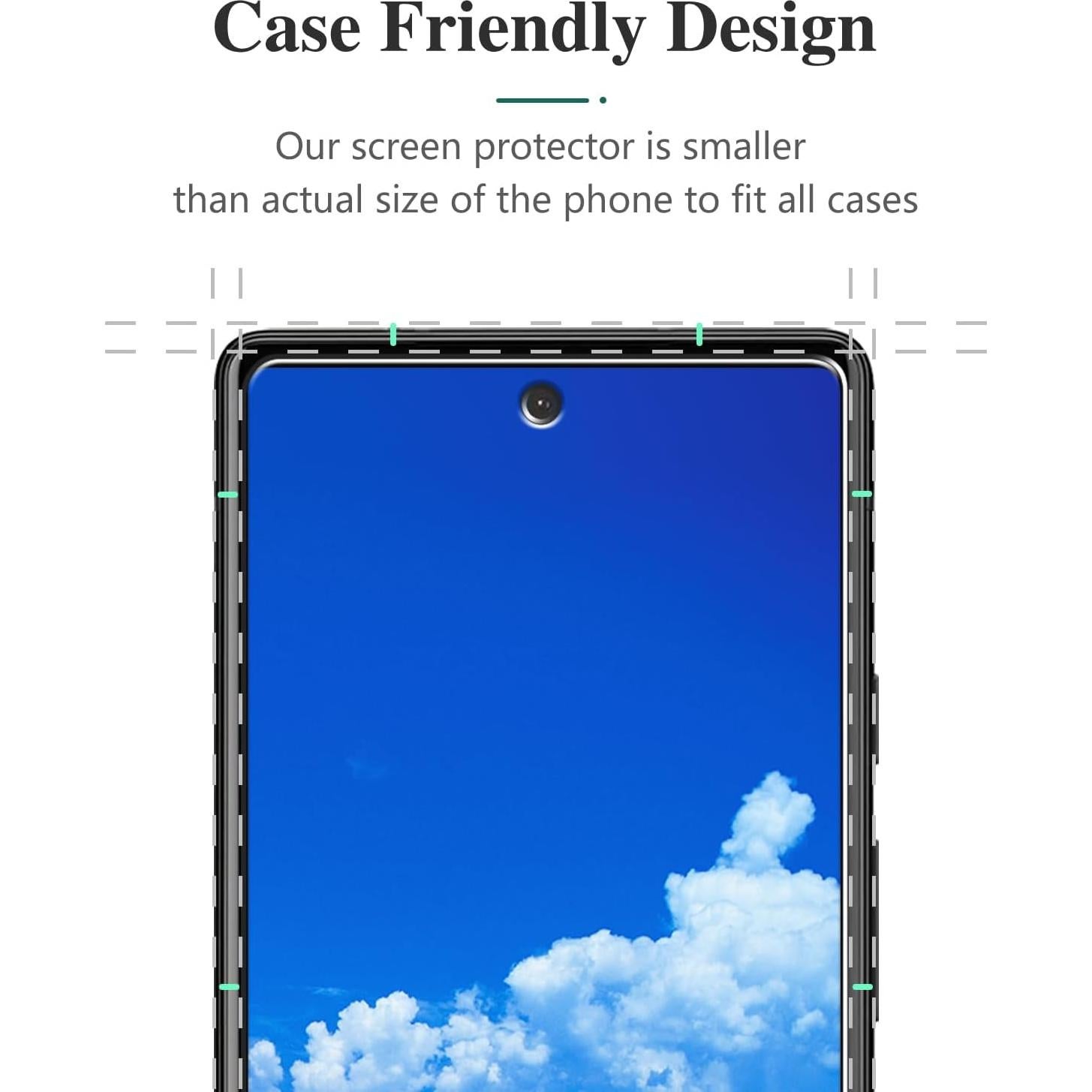 Protector de Pantalla Vidrio Templado Pokolan para Google Pixel 6a