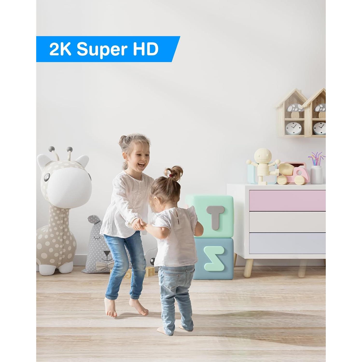 Cámara ANNKE Crater 2 2K WiFi 360° con Detección de Movimiento