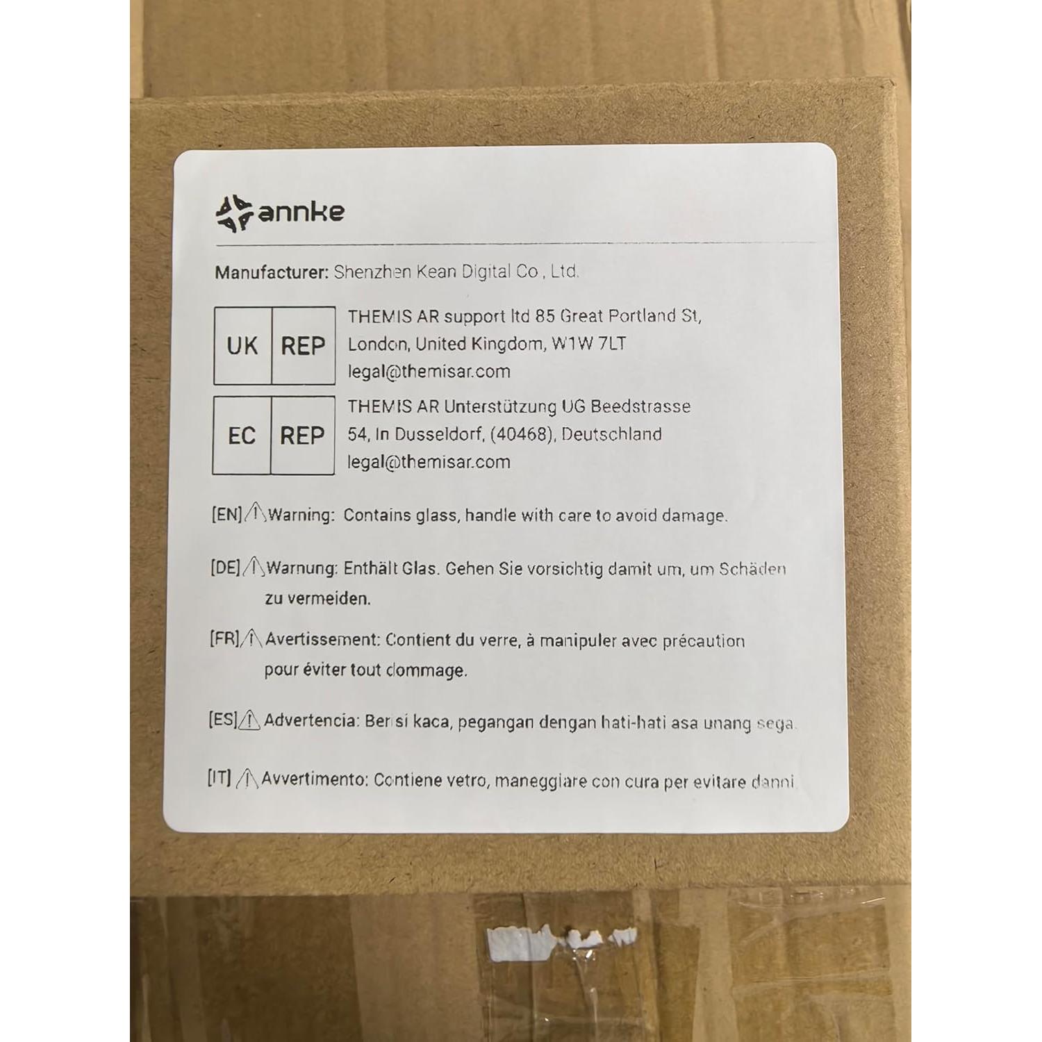 Cámara ANNKE Crater 2 2K WiFi 360° con Detección de Movimiento