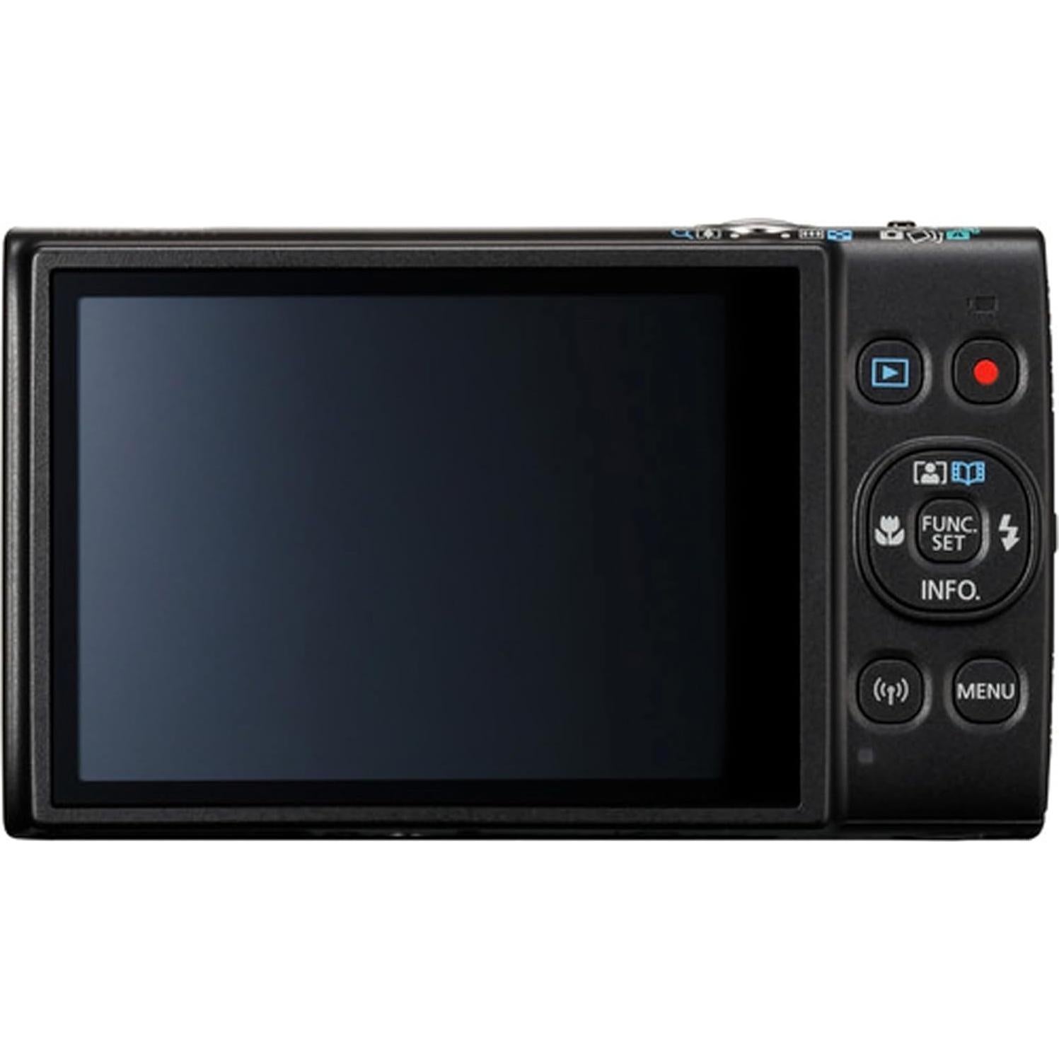 Cámara Digital Canon PowerShot IXY 650 HS 20.2MP + 128GB + Accesorios