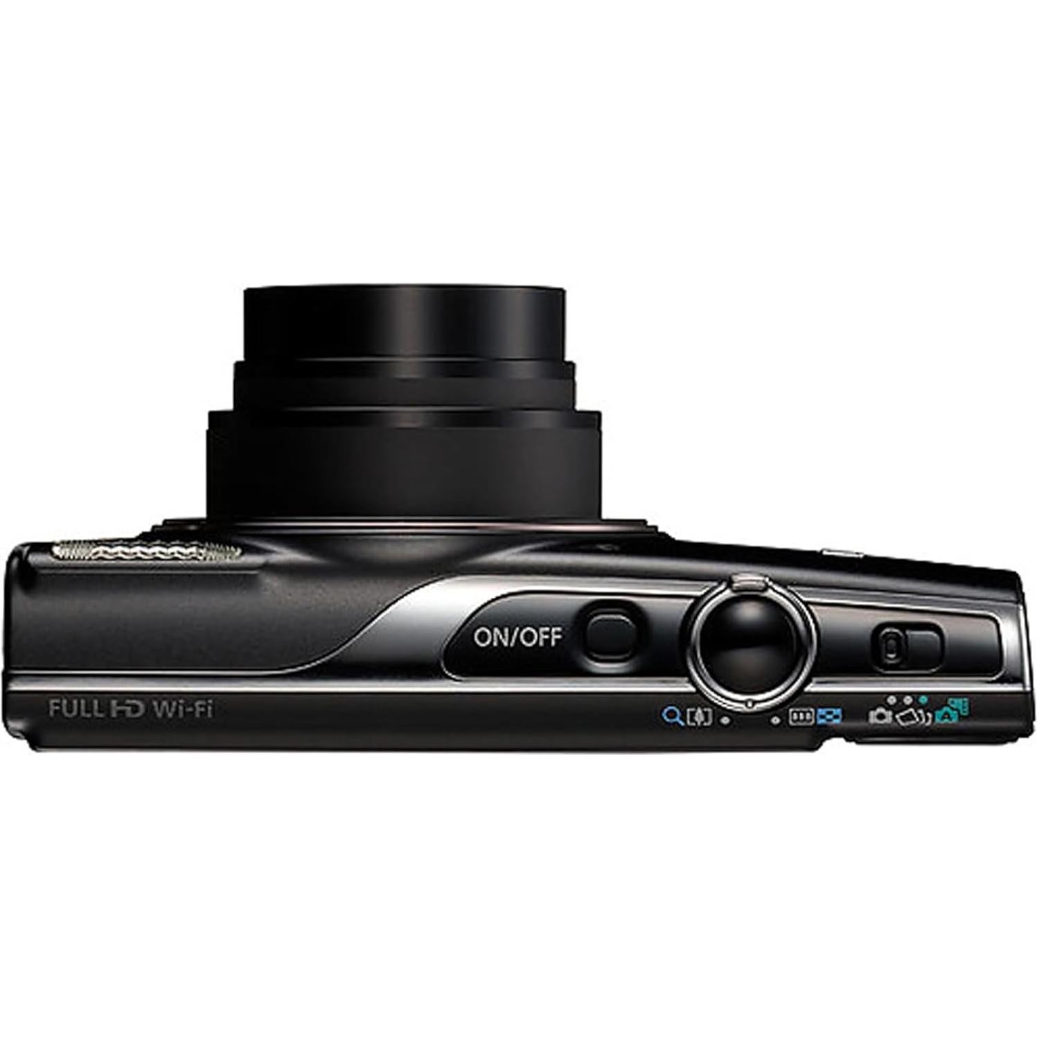 Cámara Digital Canon PowerShot IXY 650 HS 20.2MP + 128GB + Accesorios