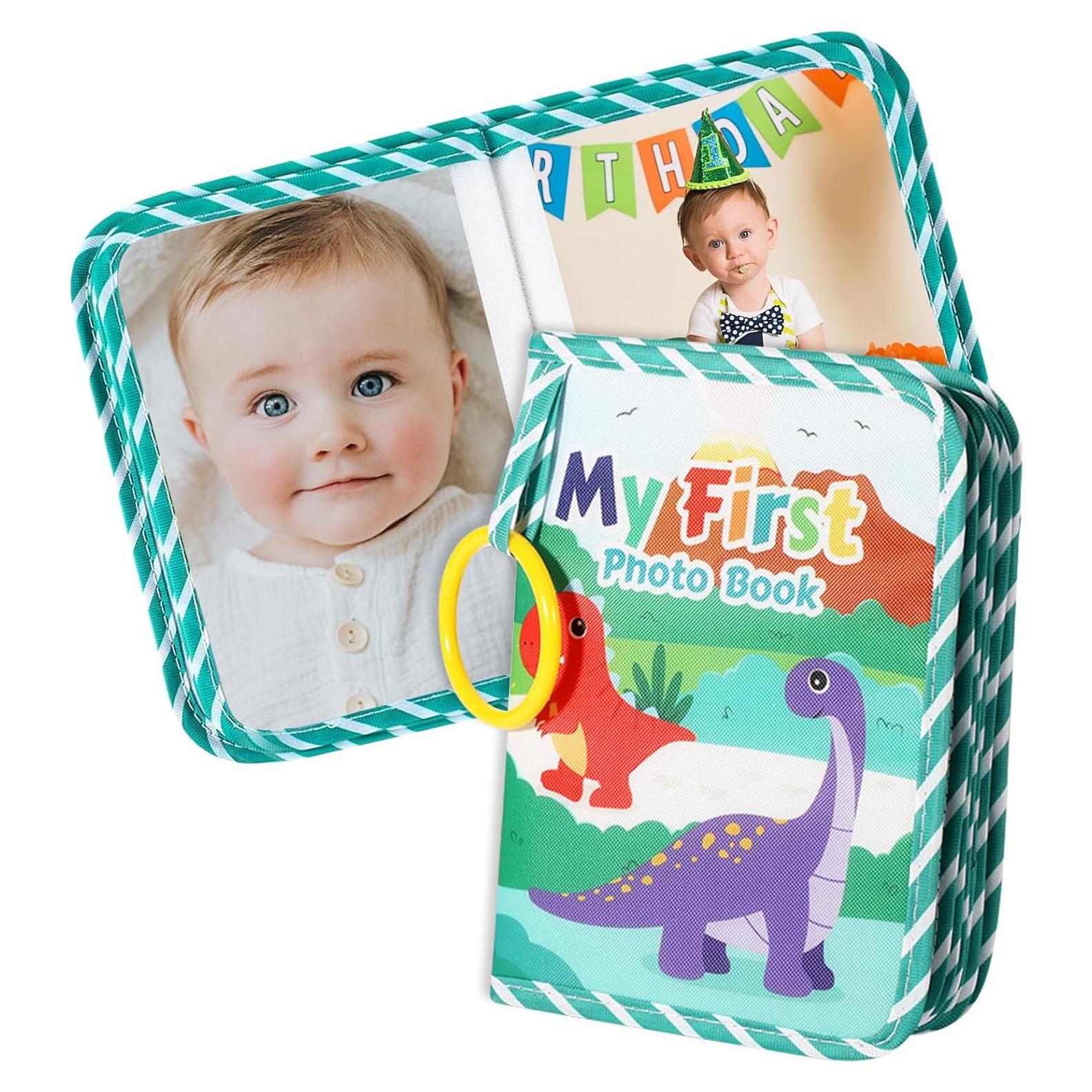 Álbum de Fotos de Bebé heqxwl Dinosaurio 17 Fotos 17.78x13.97cm
