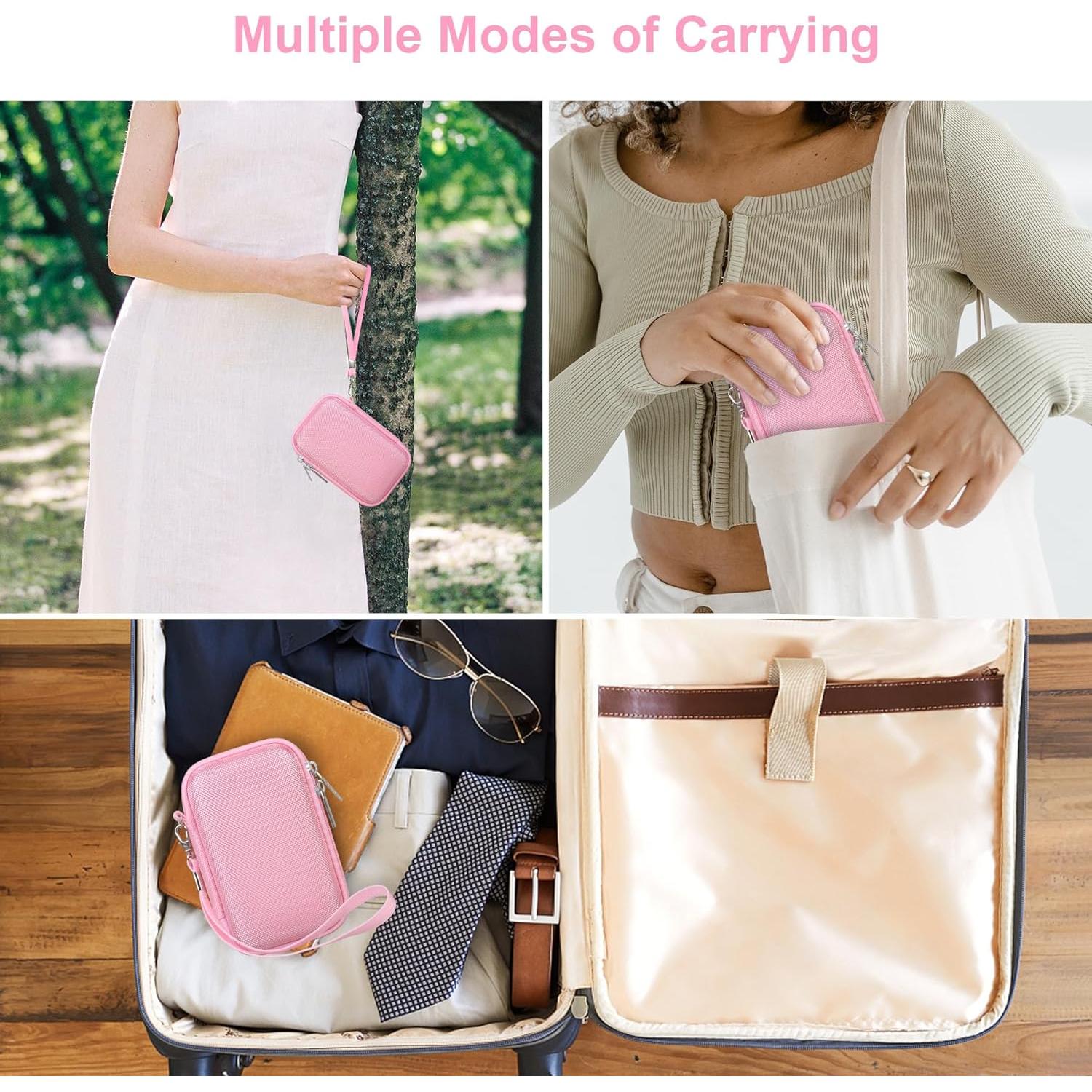 Funda Canboc Rosa para Cámara Digital Canon PowerShot G7X