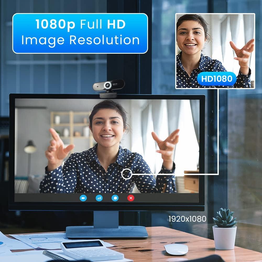 Cámara Web Azulle L4001 Autofocus 1080p HDR con Micrófono