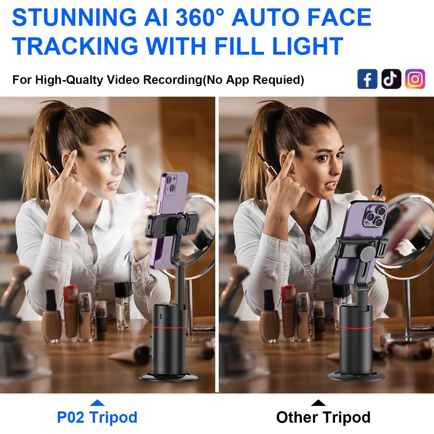 Trípode Inteligente Meiyanshikong con Seguimiento Facial 360°