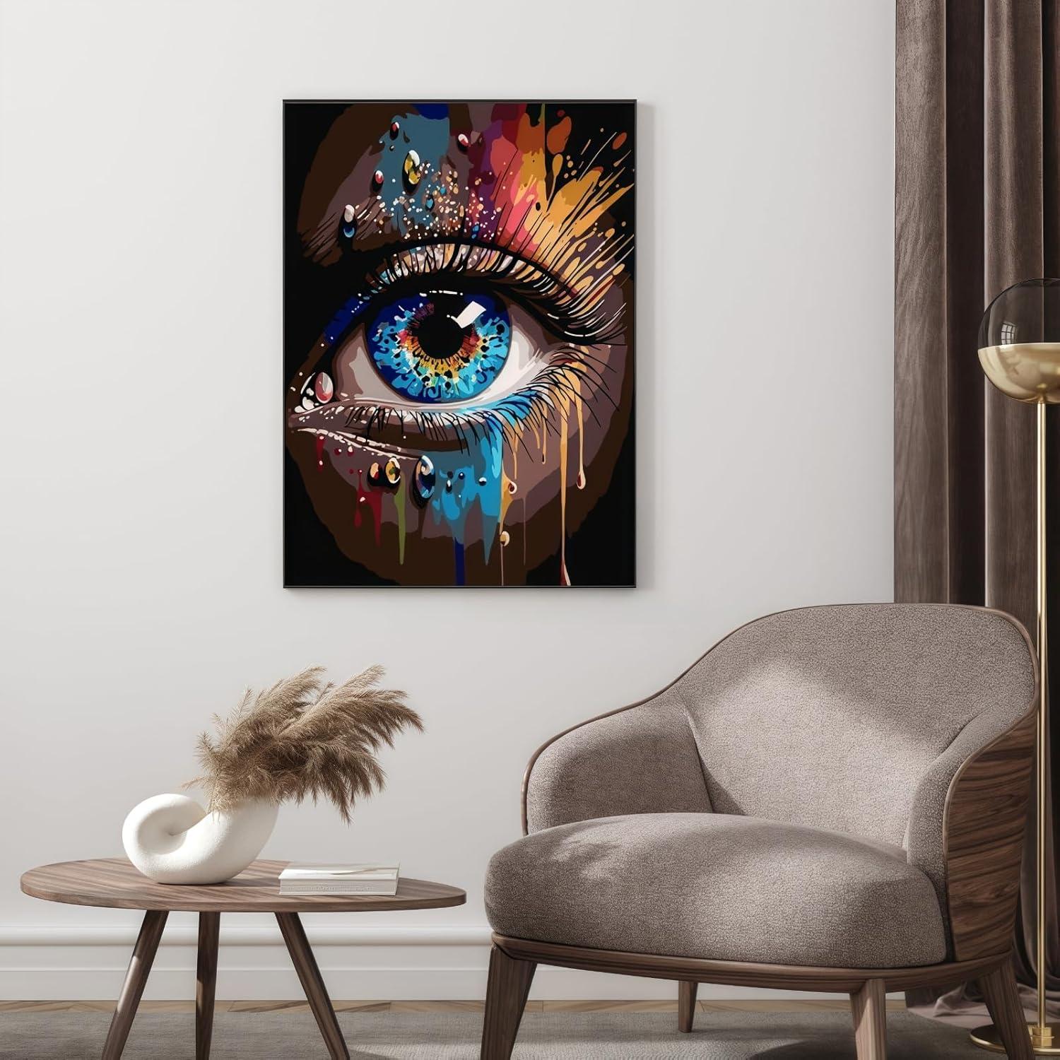 Kit de Pintura por Números CSZPPQAF 40x51 cm Acrílica