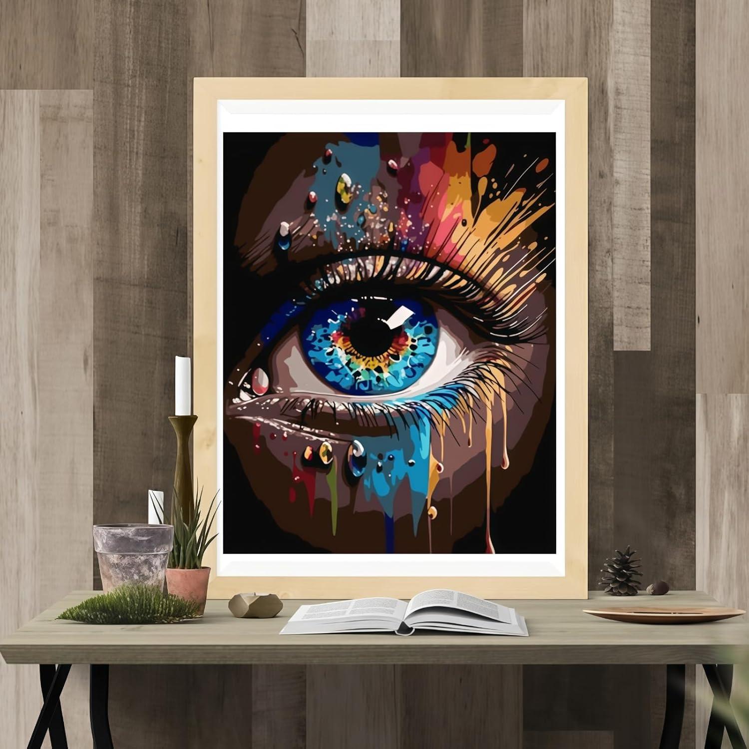 Kit de Pintura por Números CSZPPQAF 40x51 cm Acrílica