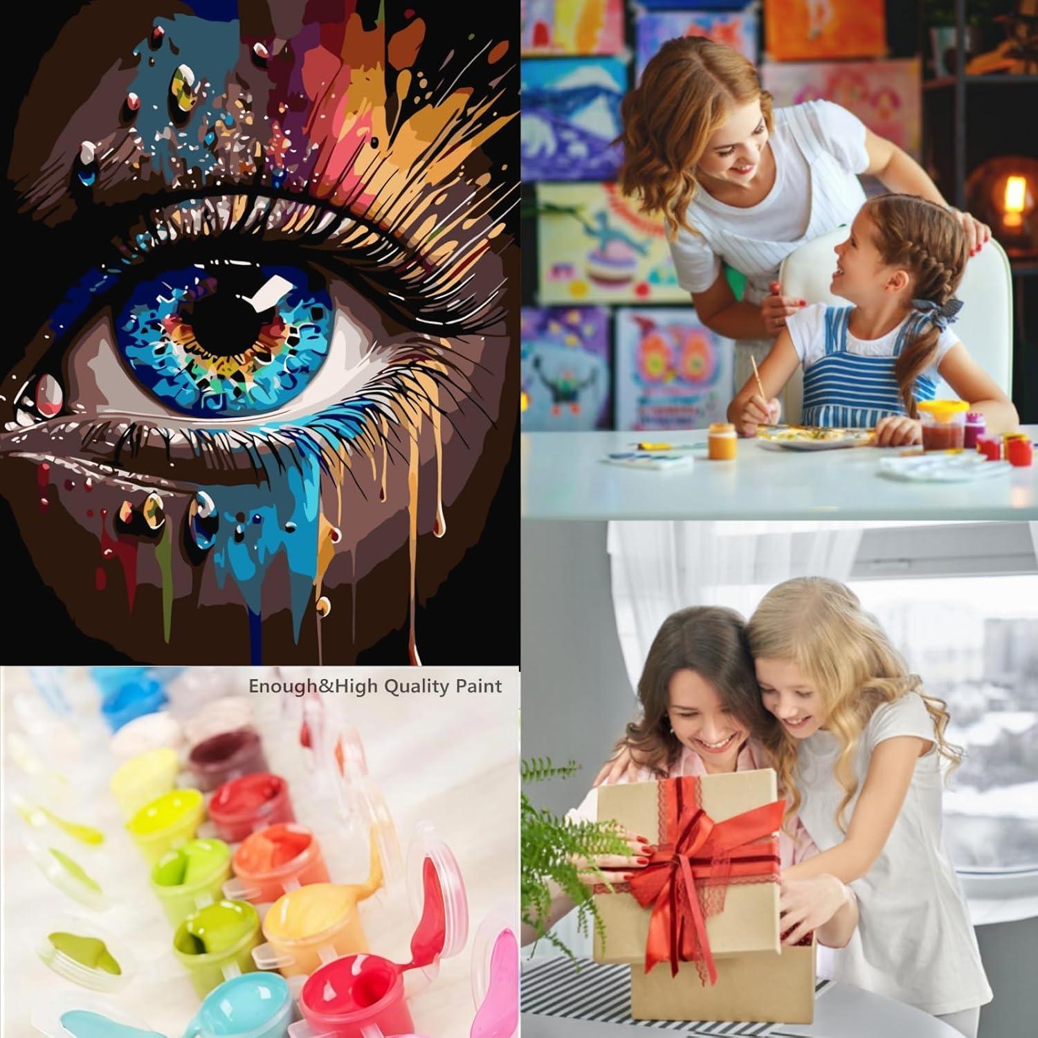 Kit de Pintura por Números CSZPPQAF 40x51 cm Acrílica