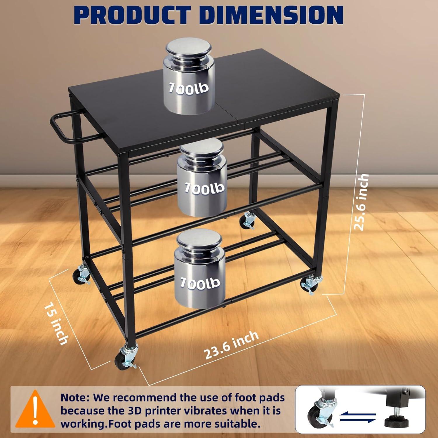 Soporte para Impresora 3D EnigmaSoul CR005 con Almacenamiento