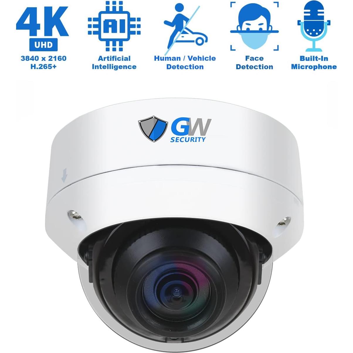 Sistema de Cámara de Seguridad GW 16 Canales 4K 8MP AI